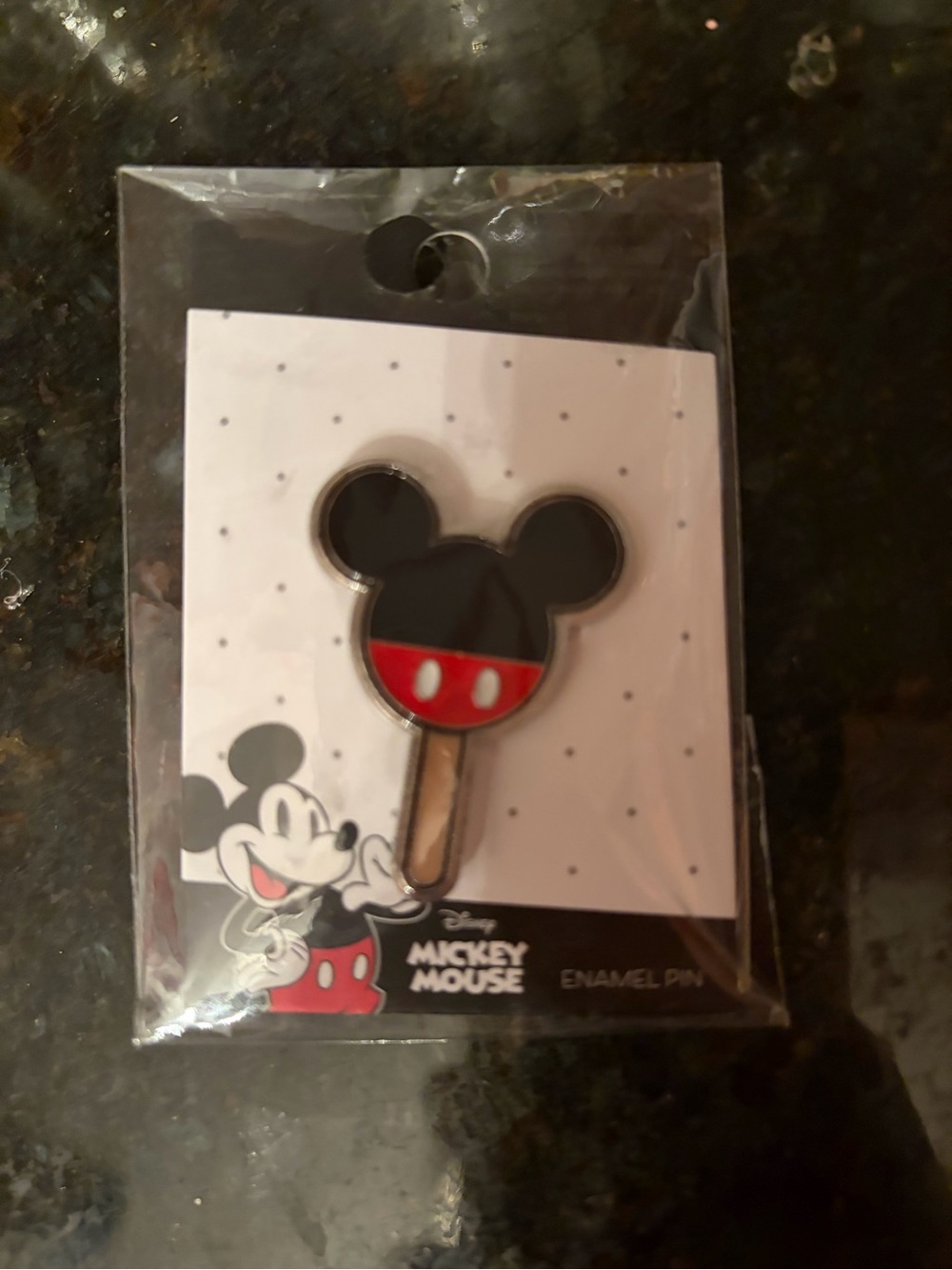 Mickey ice cream pin
